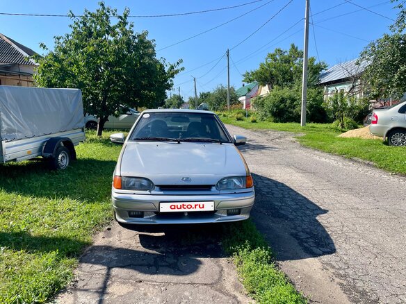 2007 Lada (ВАЗ) 2114, серебристый, 160000 рублей