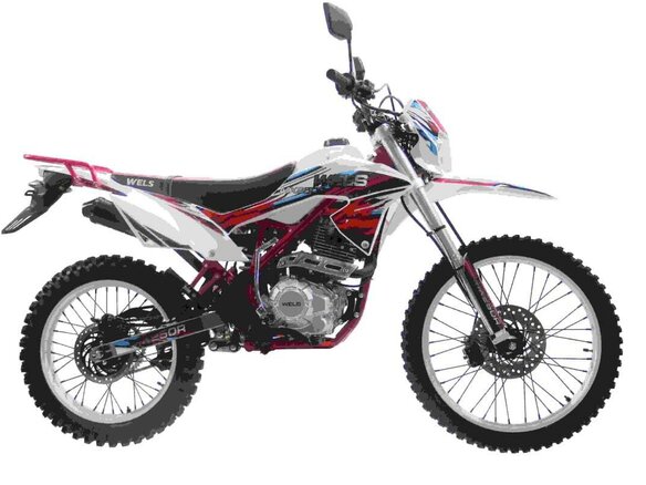 2026 Wels MX250R, красный, 119600 рублей