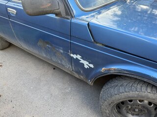 2002 Lada (ВАЗ) 2131 (4x4) I, синий, 180000 рублей, вид 3