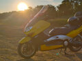 2001 Yamaha TMAX, жёлтый, 280000 рублей - вид 5