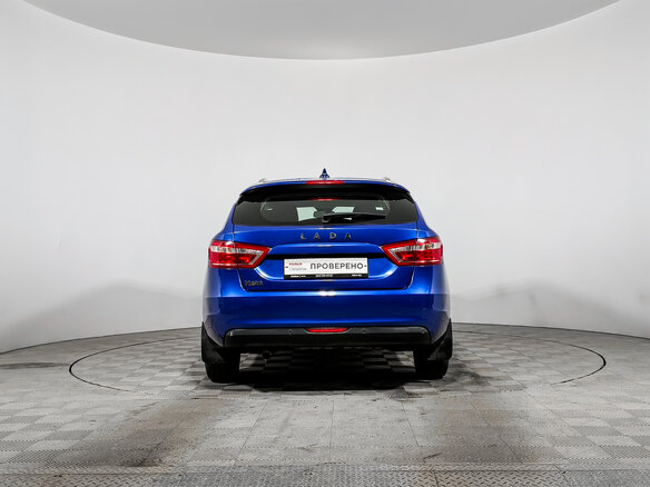 2020 Lada (ВАЗ) Vesta SW I, синий, 640000 рублей - вид 5