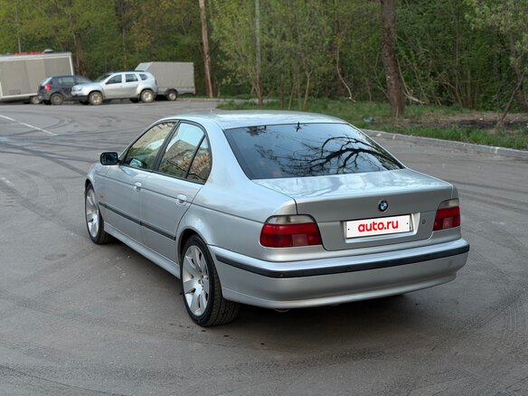 1998 BMW 5 серии 528i IV (E39), серый, 450000 рублей - вид 6