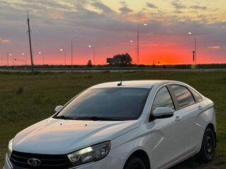 2019 Lada (ВАЗ) Vesta I, белый, 850000 рублей, вид 1