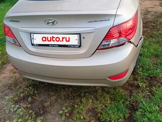 2014 Hyundai Solaris I, бежевый, 680000 рублей, вид 3