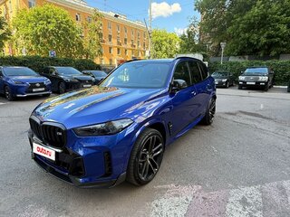 2024 BMW X5 M60i IV (G05/G18) Рестайлинг, синий, 13000000 рублей, вид 2