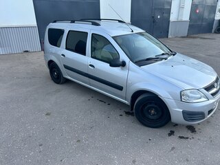 2016 Lada (ВАЗ) Largus I, серебристый, 620000 рублей, вид 3