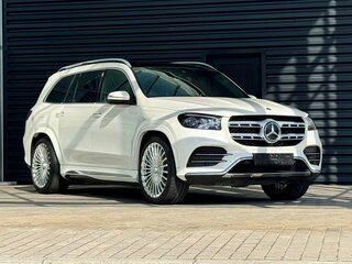 2021 Mercedes-Benz GLS 400 d II (X167), белый, 9990000 рублей, вид 3