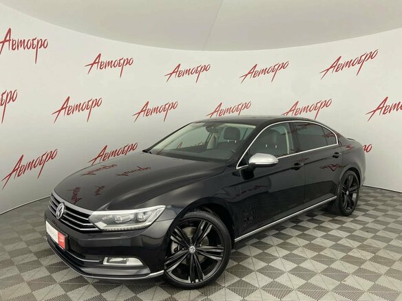 2018 Volkswagen Passat B8, чёрный
