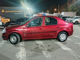 2013 Renault Logan I Рестайлинг, красный, 280000 рублей, вид 3