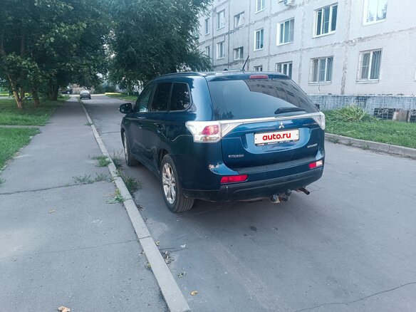 2013 Mitsubishi Outlander III, синий, 975000 рублей - вид 6