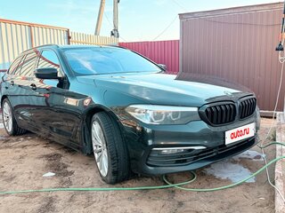 2018 BMW 5 серии 520d xDrive VII (G30/G31/G38), чёрный, 2600000 рублей, вид 2