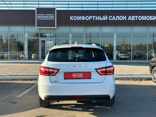 2018 Lada (ВАЗ) Vesta SW I, белый, 1045000 рублей, вид 5