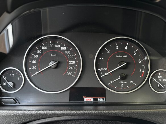 2014 BMW 3 серии 320i xDrive VI (F3x), серый, 1700000 рублей - вид 14