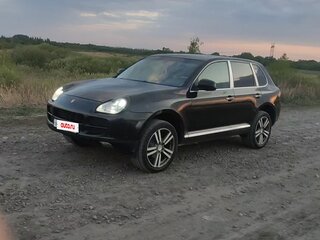 2004 Porsche Cayenne I (955), чёрный, 900000 рублей, вид 2