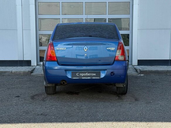 2006 Renault Logan I, синий - вид 3