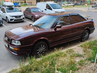 1986 Audi 80 IV (B3), пурпурный, 370000 рублей, вид 2
