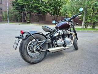 2018 Triumph Bonneville Bobber, чёрный, 1300000 рублей, вид 3