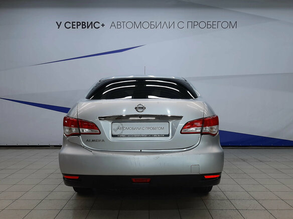2016 Nissan Almera III (G15), серебристый - вид 3
