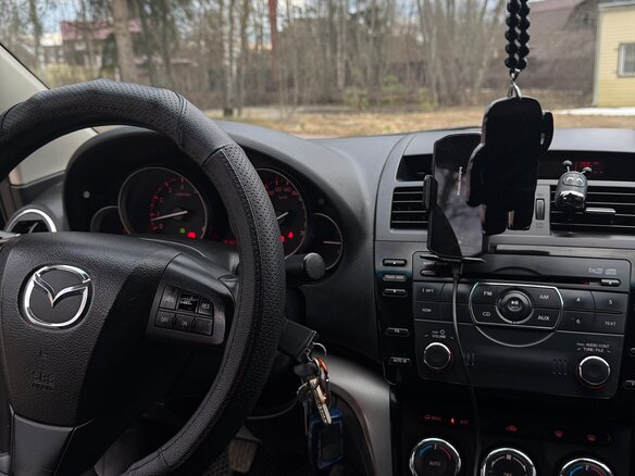 2010 Mazda 6 II (GH) Рестайлинг, чёрный, 600000 рублей - вид 9