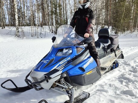 2008 Arctic Cat Bearcat, синий, 955000 рублей, вид 1