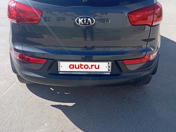 2014 Kia Sportage III Рестайлинг, серый, 1100000 рублей - вид 3