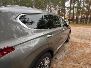 2019 Hyundai Santa Fe IV, серый, 2800000 рублей, вид 2