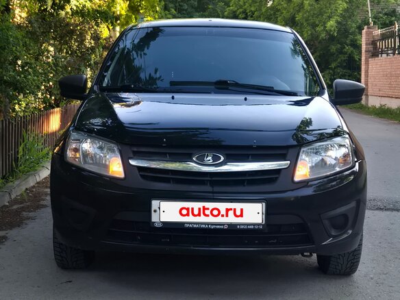 2017 Lada (ВАЗ) Granta I, чёрный