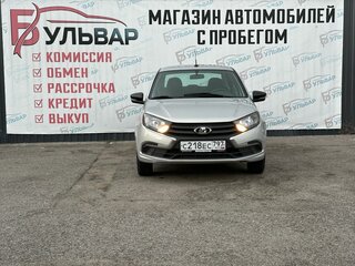 2021 Lada (ВАЗ) Granta I Рестайлинг, серый, 695000 рублей, вид 2