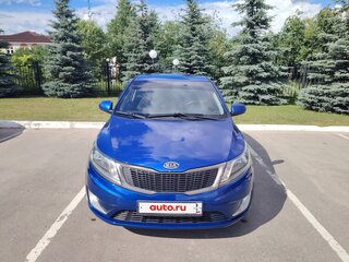 2012 Kia Rio 4-speed III, синий, 850000 рублей, вид 1