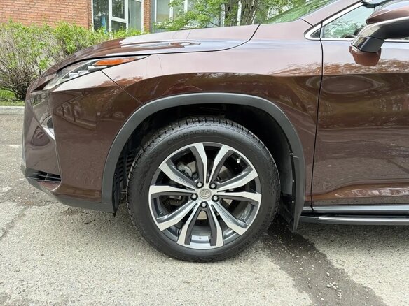 2017 Lexus RX 200t IV, коричневый, 4200000 рублей - вид 10
