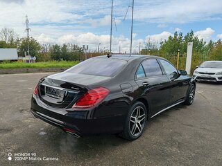 2014 Mercedes-Benz S-Класс 500 Long VI (W222, C217), чёрный, 2899000 рублей, вид 2