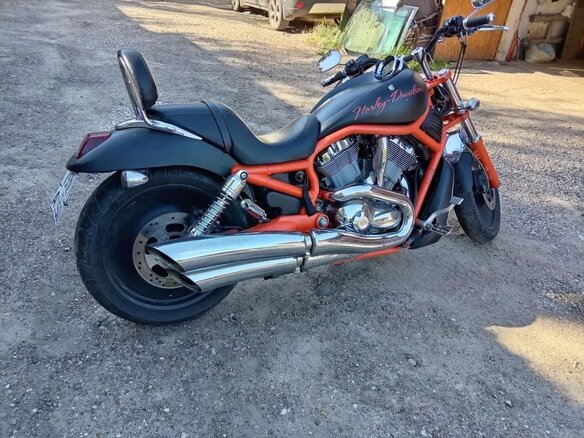2004 Harley-Davidson V-Rod, оранжевый, 650000 рублей - вид 5