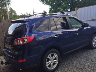 2011 Hyundai Santa Fe II Рестайлинг, синий, 1600000 рублей, вид 2