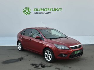 2009 Ford Focus II Рестайлинг, красный, 395000 рублей, вид 3