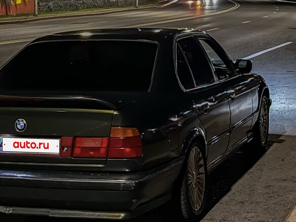 1989 BMW 5 серии 520i III (E34), зелёный, 450000 рублей - вид 3