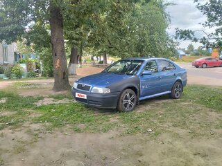 2003 Skoda Octavia I (A4) Рестайлинг, синий, 370000 рублей, вид 1