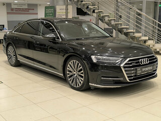 2018 Audi A8 55 TFSI IV (D5), чёрный, 3450000 рублей, вид 3