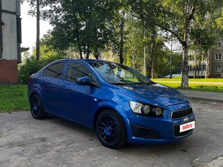 2012 Chevrolet Aveo II, синий, 600000 рублей, вид 3