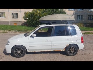 2002 Mazda Demio I (DW), белый, 170000 рублей, вид 2