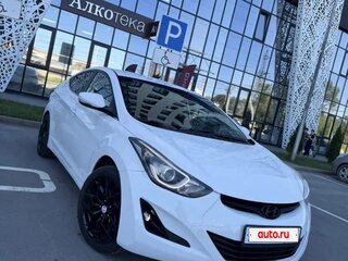 2014 Hyundai Elantra V (MD) Рестайлинг, белый, 1080000 рублей, вид 2