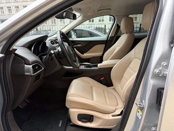 2017 Jaguar F-Pace I, серебристый - вид 6