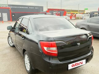 2013 Lada (ВАЗ) Granta I, чёрный, 430000 рублей, вид 4