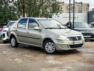 2012 Renault Logan I Рестайлинг, бежевый, 99000 рублей, вид 3