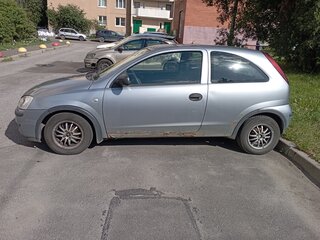 2004 Opel Corsa C Рестайлинг, серебристый, 160000 рублей, вид 4