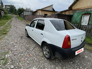 2008 Renault Logan I, белый, 250000 рублей, вид 3