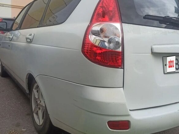 2011 Lada (ВАЗ) Priora I, белый - вид 5