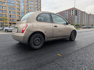 2008 Nissan Micra III (K12), коричневый, 365000 рублей, вид 4