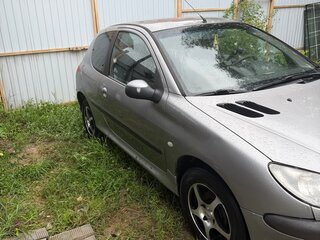 2005 Peugeot 206, серебристый, 200000 рублей, вид 4