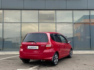 2007 Honda Jazz I Рестайлинг, красный, 529000 рублей, вид 4