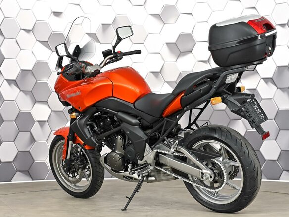 2007 Kawasaki Versys 650, оранжевый - вид 7